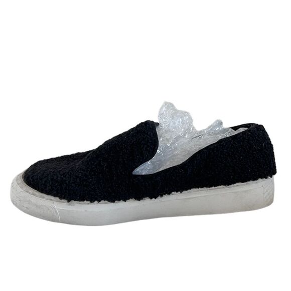 Steven New York Black Kimbel Faux Fur Shearling Slip on Women's Sneakers size 7. - Picture 6 of 10